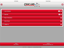 Tablet Screenshot of cheapcarsofsiouxfalls.com